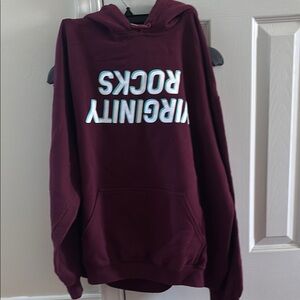 Danny Duncan Burgundy in Hoodie